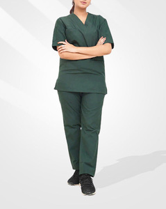 Conjunto de Uniformes Médicos Quirúrgicos de Verano Personalizados de Alta Gama, Mono de Enfermería, Uniforme Médico Hospitalario Unisex, Conjunto de Uniformes con Spandex - Product Image 6