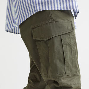 Vente en gros pantalon de haute qualité pour hommes, pantalon de jogging décontracté pour hommes, pantalon de gymnastique ample, de Fitness, de couleur unie - Product Image 5