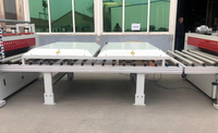 Vente à chaud Machines à plastifier le papier pour le travail du bois Ligne de production de stratification thermique entièrement automatique de panneaux MDF et PVC