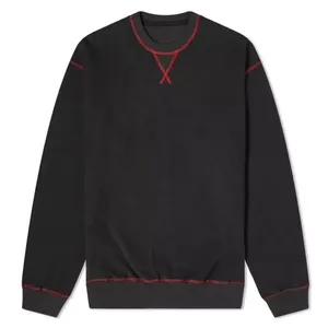 Male Sweat Shirt With Crew Neck Hot Design OEM Custom Made Men Cotton <b>Plain</b> <b>Sweatshirt</b> With Long Sleeve - Product Image 6