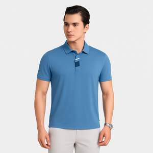 Logo personnalisé élégant confortable pour hommes direct d'usine pour T-shirts polo motif solide respirant pour polos - Product Image 5