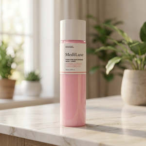 Tónico Lácteo PDRN PINK NICANAMIDE para Piel Grasa, Sensible y con Acné, Vegano, con Glicerina, Ginseng, Cúrcuma, Vitamina E, Aloe Vera, Té Verde - Product Image 2