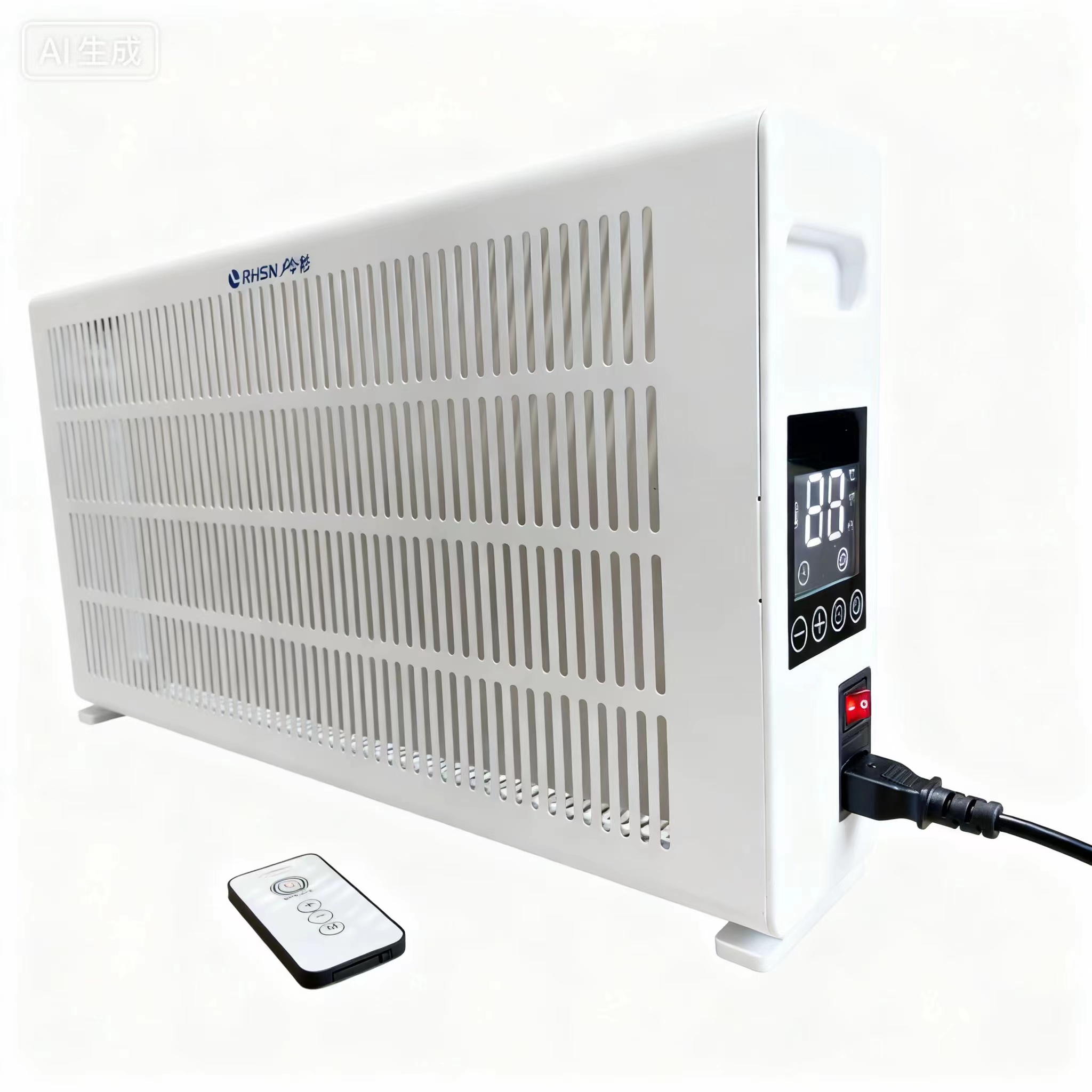 2026 Remote Control Smart Energy Saving Far Infrared Heater 1000W 220V NO Dust NO Fan NO Light Portable RV Outdoor