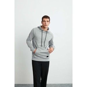 Sudadera con Capucha para Hombre GRIMELANGE Jorge, Ultra Suave, de Algodón Orgánico, con Bolsillo Canguro, Corte Regular - Product Image 4