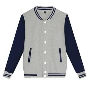 Plus Size College Jackets Wholesale Varsity Jacket Causal Slim Fit Custom logo Plain Letterman Varsity Men's Jackets