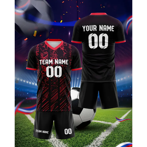 Vente en gros de maillots de football américain pour adultes Tops Coupe automatisée de conception numérique Maillot de football américain et de football - Product Image 3