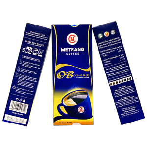 Venta al por mayor de café molido con cafeína en polvo que combina granos Arábica y Robusta 36 meses de vida útil embalaje en caja - Product Image 5