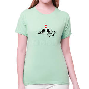 T-shirt pour femmes T-shirt à la mode surdimensionné pour femmes High Manufacturer Street Clothing - Product Image 1