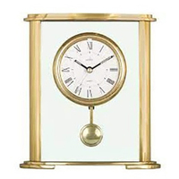 Horloge de table en forme de pomme dorée de luxe avec nouvelle horloge de bureau en métal pour la décoration de table à la maison