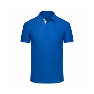 2024 vente chaude hommes 100% Polyester Slim Fit à manches courtes FR polos t-shirts classiques pour hommes vente en vrac - Product Image 6