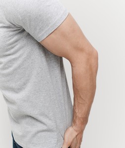 Haute qualité hommes Fitness séchage rapide Muscle Sport à manches courtes Compression Gym haut t-shirt hommes - Product Image 4