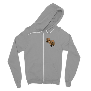 Sudadera Clásica con Cremallera para Adultos, The Cheetah Brothers, Tejido Transpirable para la Temporada de Otoño - Product Image 5