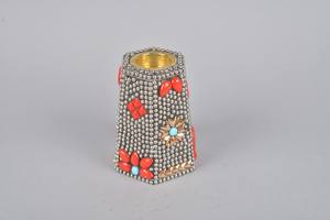 Luxury Mother Of Pearl Inlay Bakhoor Burner Geometric Hexagon Resin Handicraft Arabic Mabkhara For <b>Oud</b> <b>Incense</b> Home Decor Gift - Product Image 5