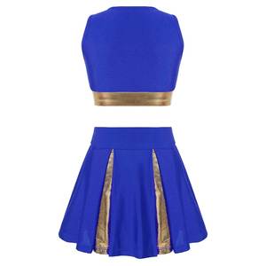 Uniforme de sublimation de pom-pom girl personnalisé jeunes filles personnalisé femmes vêtements de sport confortables meilleur uniforme de pom-pom girl - Product Image 2