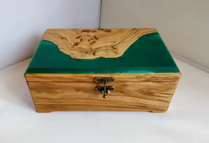 Best Quality Acacia <b>Wood</b> Rectangle Jewellery <b>Box</b> Custom Engraving Eco Friendly Magnetic Closure Storage Rings Earrings <b>Keepsakes</b> - Product Image 2