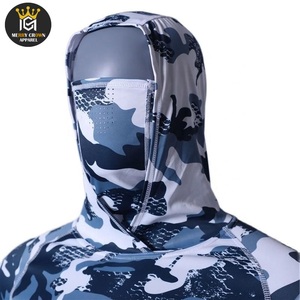 Sudadera con Capucha para Pesca, Impermeable, Transpirable, de Secado Rápido, con Protección UV y Protección Facial, Estampado por Sublimación, para Hombre - Product Image 3