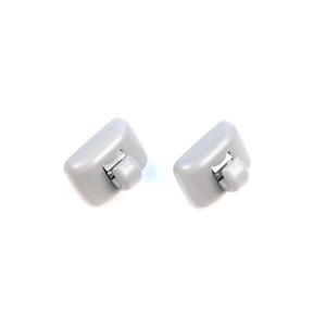 BDP1655-1ที่บังแดด2ชิ้นที่หนีบแบบตะขอสีเทาสำหรับ A1 A3 A4 B7 B8 B9 A5 A6 C6 Q2 Q3 Q5 TT exeo - Product Image 1