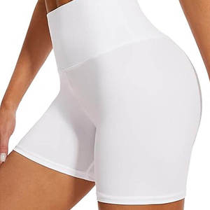 Shorts Deportivos Transpirables de Color Sólido para Mujer, Diseño Personalizado, Ropa Deportiva Informal, Shorts de Gimnasio Extra Grandes para Mujer - Product Image 1