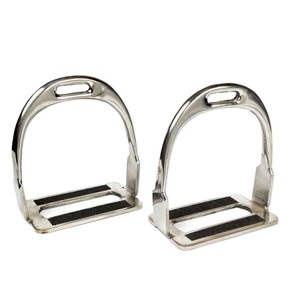 Estribos de Latón Australianos para Montar a Caballo, Estribos Duraderos de Seguridad Antideslizantes, Equipo Ecuestre para Montar a Caballo - Product Image 1