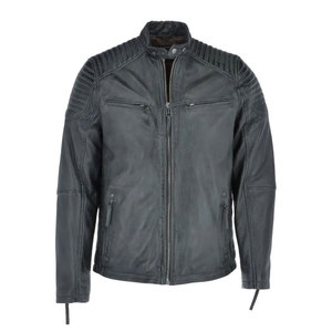 Nouvelle Veste d'Hiver en Cuir pour Homme, Conception Optimale, Respirante, Coupe-Vent, Manches Longues, Style Urbain avec Poches - Product Image 1