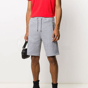 Pantalones cortos informales para hombre personalizados tela de algodón cómoda con opción de impresión de logotipo pantalones cortos informales para hombre al por mayor - Product Image 2