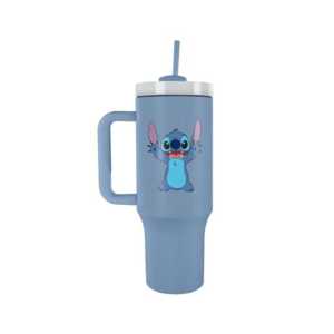 Gobelet isotherme Lilo & Stitch en acier inoxydable bleu, bouteille thermos sous vide, environ [nombre] ml Compagnon de voyage d'une capacité de 1,2 litres - Product Image 5