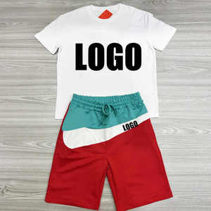 2025 camisetas y pantalones cortos holgados de manga corta de verano para hombres, trajes de chándal informales, conjunto De camiseta y pantalones cortos de verano para hombres - Product Image 5