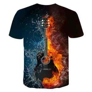 Camiseta de Algodón 100% para Hombre, Corte Holgado, Calidad Premium, Duradera, Diseño de Fábrica, Última Moda - Product Image 3