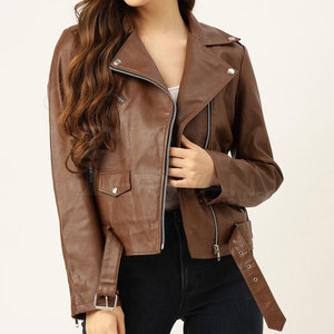 Women's Breathable Eco-Friendly Quick Dry Winter Warm Leather Jacket Casual High Quality with Reasonable Price - Product Image 1