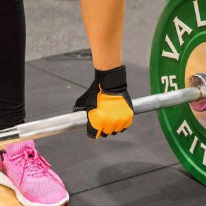 Venta al por mayor Guantes de gimnasio de poliéster transpirable Unisex Entrenamiento Fitness Guantes de levantamiento de pesas para uso al aire libre para hombres y mujeres - Product Image 3