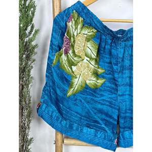 Boxers pour hommes style bohème en mélange de soie, coupe courte, pour la nuit, la détente, la plage et la maison - Product Image 2