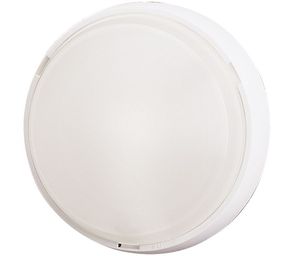 Lámpara de pared redonda blanca impermeable E27 260x105mm. (Phenoplastic 7100B) - Product Image 1