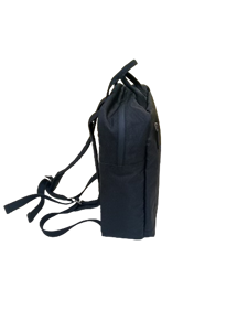 กระเป๋าเป้สะพายหลังอเนกประสงค์สีดำใส่ได้ทั้งชายและหญิงมีสไตล์กระเป๋าเดินทางแฟชั่นใหม่กระเป๋านักศึกษากันน้ำ RFID รีไซเคิลวินเทจโบฮีเมียน - Product Image 2