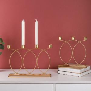 Prix de gros Bougeoir de luxe pour la maison Décoration Nouveau design Fait à la main Nouveau style de bougeoir de Noël Argent - Product Image 1