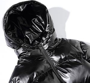 Nouveau personnalisé 100% Nylon doudoune à capuche haute qualité hiver chaud nouvelle arrivée hommes bulle doudoune pour hommes - Product Image 4