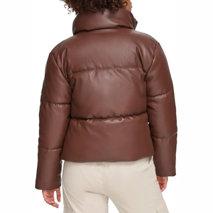 เสื้อโค้ทหนังกันกระแทกสำหรับผู้หญิงกันน้ำกันลมทุกสีเสื้อโค้ทสำหรับผู้หญิงขนาดใหญ่พิเศษโลโก้ตามสั่ง - Product Image 3