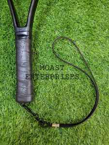 Épuisette de pêche à la mouche d'extérieur avec cadre en bois et filet en caoutchouc, outil de capture de truites à lancer à la main - Product Image 6