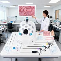 Boîte de simulation de chirurgie laparoscopique portable pour les écoles de médecine, les hôpitaux, les centres de formation/simulation des compétences chirurgicales