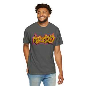 Camiseta Personalizada de Gran Tamaño, Estilo Urbano, Lavado Vintage, Estampado Gráfico, Camiseta de Hip Hop, Camiseta de Rapero, Camiseta de Algodón de Manga Corta para Hombre - Product Image 3