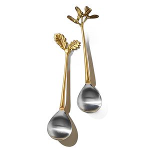 Fábrica de suministros indios de grado superior, venta al por mayor, diseño elegante, cuchara, juego de utensilios de Metal para el hogar, Hotel, restaurante, uso en fiestas - Product Image 3