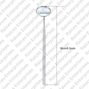 Kit de Limpieza Dental de Acero Inoxidable RAICES Enterprises, Espejo, Pinzas, Sonda, Instrumentos Quirúrgicos de Grado Premium con Certificación CE - Product Image 5