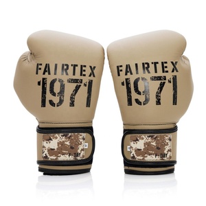 Gants de boxe Fairtex Muay Thai en cuir pour entraînement, sparring, équipement professionnel de kickboxing, matériel de combat, entraînement de frappe - Product Image 1
