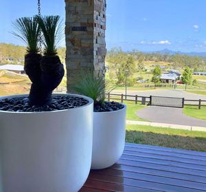 Modern Long Rectangle Plastic <b>Planters</b> <b>for</b> Windowsill Patio Porch <b>Balcony</b> <b>Railing</b> Flower Boxes <b>for</b> <b>Balcony</b> Rail <b>Planters</b> - Product Image 4