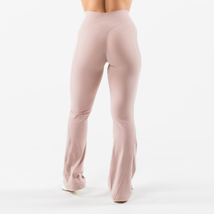 Custom Women Workout <b>Flared</b> Gym <b>Leggings</b> Butt Lifting Fitness Pant Customized High Waist Wide Leg Women Yoga <b>Leggings</b> - Product Image 5