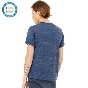 Camisetas Nuevas de Algodón Puro Estilo Tri-blend Camiseta Masculina de Manga Corta Transpirable - Product Image 3