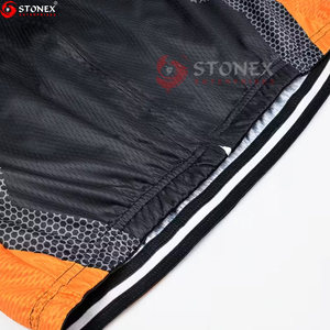 Nouveaux ensembles d'uniformes de cyclisme pour hommes, design tendance, logo personnalisé, taille plus, haute qualité, 100% polyester - Product Image 6