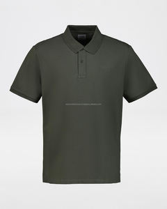 XL Tamaño 100% Algodón Young Boys para Polo Camisa Cierre de botón Puños bordados Slim Street Fashion Golf Work Jersey sólido - Product Image 5