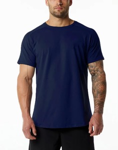 T-shirt pour hommes vêtements Fitness vêtements d'entraînement chemises Sport hommes Gym T-shirt - Product Image 1