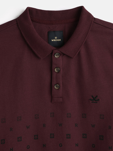 High Quality Custom Logo Men's Business Golf Shirt Corporate Uniform Solid Embroidered Knitted 100%Cotton Vintage Quick Dry - Product Image 4
