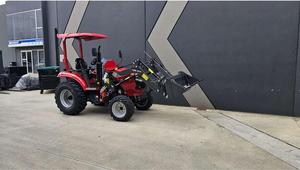 Tractor UHI T354 de 35 CV con Tracción en las 4 Ruedas, ROPS, Cargador Frontal y Pala 4 en 1, Paquete de 7 Accesorios, Gran Oferta que Incluye Motor Principal - Product Image 2